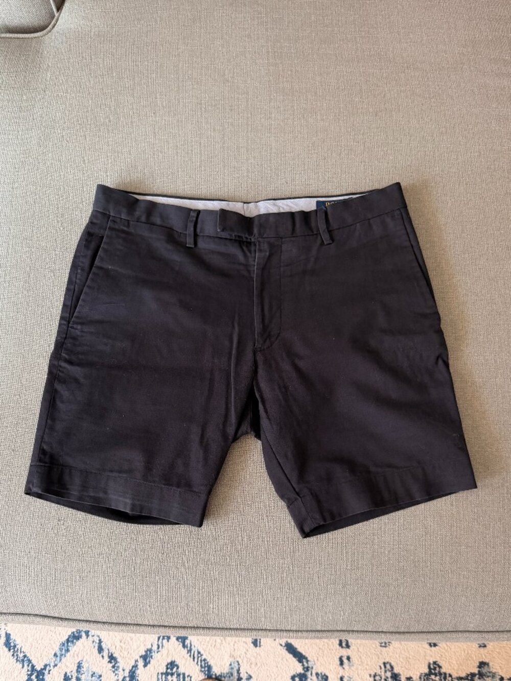 Polo Ralph Lauren Stretch Slim Fit Shorts, Navy, 32